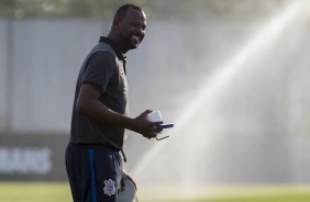 Fabinho, ex-jogador do Corinthians,  auxiliar tcnico de Carille