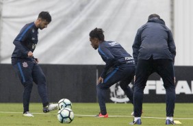 Camacho e Paulo Roberto em combate no treino de hoje