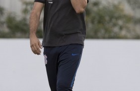 Carille comandou o treino de terça-feira no CT Joaquim Grava