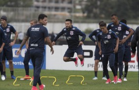 Elenco treino para encarar o Vasco, em São Januário