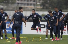 Elenco treino para encarar o Vasco, em So Janurio