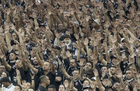 A torcida lotou a Arena para ver o Majestoso