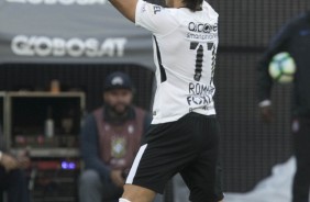 Romero foi um dos caras da partida contra o So Paulo, na Arena Corinthians