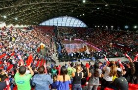 Ginásio no Parque São Jorge recebeu grande torcida na final da NBB