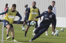 O treino rolou tranquilamente na manh dessa segunda-feira