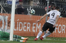 Balbuena foi o autor do segundo gol do Corinthians contra o Bahia, na Arena