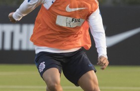 O jovem Rodrigo Figueiredo ainda no fez sua estreia com a camisa do Corinthians