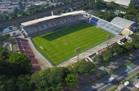 O Parque São Jorge é utilizado para jogos do time do Corinthians Steamrollers de Futebol Americano