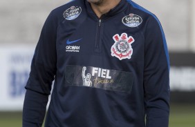 Até o Carille nos agraciou com um sorriso hoje