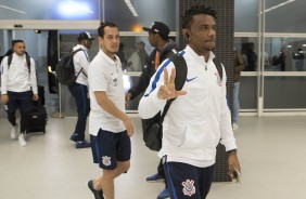 Moiss chegando na Arena para jogo contra o Botafogo