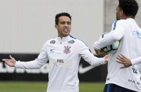O maestro Jadson na atividade da manhã deste sábado; Foco no Botafogo!
