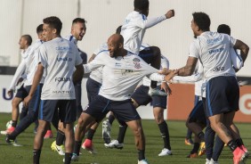 Uma bagunça boa no treino de hoje
