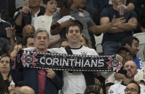 A torcida lotou a Arena diante o Atlético-PR