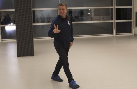 Walmir Cruz chega à Arena para duelo contra o Atlético-PR