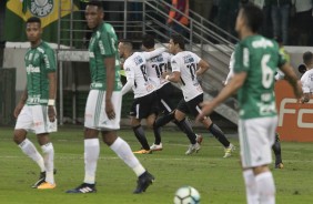 Linda a comemoração dos jogadores do Corinthians