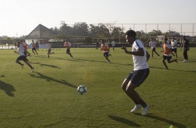 Ameixa sempre treinando duro em busca de uma oportunidade