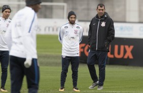 Clayson no treino da tarde tera-feira no CT