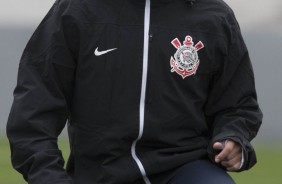 Jadson durante treino da tarde desta terça-feira; O último antes de enfrentar o Avaí