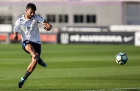 Camacho no treino aps partida contra o Ava