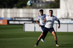 Giovanni Augusto no treino aps partida contra o Ava