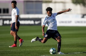 Moiss no treino aps partida contra o Ava