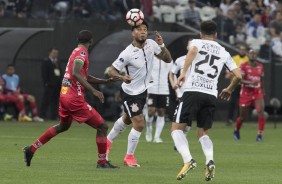 Kazim em ao na partida contra o Patriotas pela Copa Sul-americana