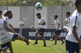 O tcnico Fbio Carille esboou a provvel escalao titular do Timo