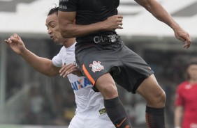 Pablo durante a partida contra o Santos, pelo returno do Brasileiro