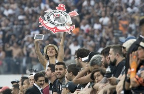 A torcida lotou a Arena para o duelo contra o Vasco, pelo returno do Brasileiro