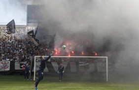 A torcida compareceu para fazer uma festa linda na Arena Corinthians