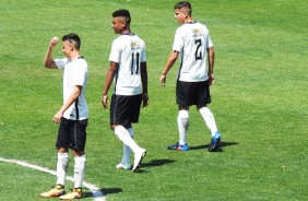 Jogadores do Sub-17 do Corinthians