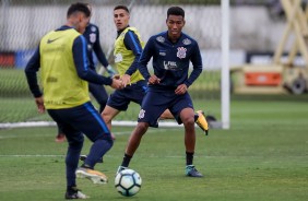 Warian no treino de hoje j de olho no Cruzeiro