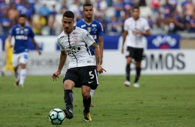 Gabriel muito bem na marcao diante o Cruzeiro