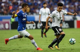 Marquinhos Gabriel entrou no lugar de Jadson e deu mais dinmica a partida contra o Cruzeiro