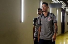 Pedro Henrique, seguido por Camacho, chega ao Mineirão
