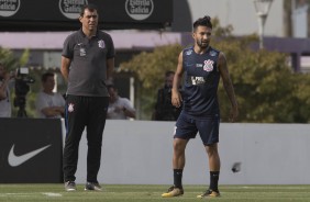 Autor dos dois últimos gols do Corinthians no Brasileirão, Clayson foi à campo