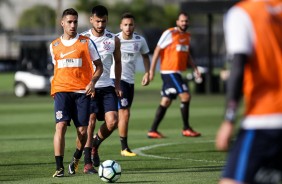 Gabriel, Maicon, Camacho e Danilo ao fundo