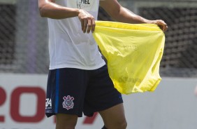 Pablo, que não jogou contra o Coritiba, treinou normalmente nesta quinta-feira no CT