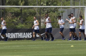 Penltimo treino do Corinthians antes de encarar o Bahia