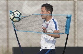 Rodriguinho nesta terça-feira, no CT Joaquim Grava