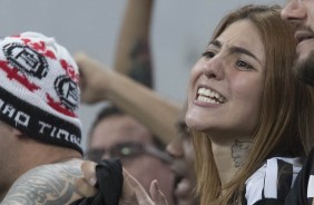 Mais de 40 mil torcedores foram  Arena Corinthians para acompanhar a partida contra o Grmio