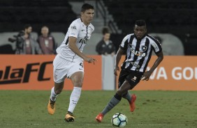 Balbuena em jogada contra o Botafogo