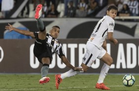 Romero teve atuao apagada contra o Botafogo