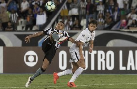 Romero teve atuao apagada contra o Botafogo