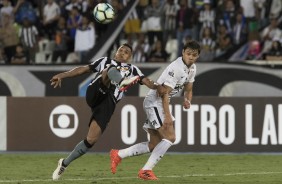 Romero teve atuação apagada contra o Botafogo