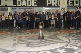 Atletas do Corinthians/Audax levaram trofu  Gavies da Fiel