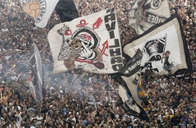 A Fiel lotou o estádio com mais de 32 mil torcedores