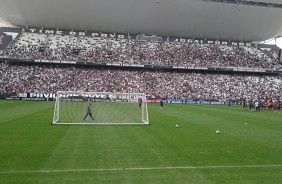 Jogadores sentiram bem de perto o apoio da Fiel