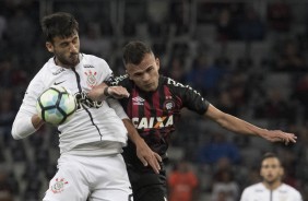 Camacho foi titular diante o Atlético-PR na Arena da Baixa, pelo Brasileirão