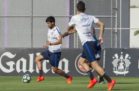 Camacho durante treino no CT Joaquim Grava